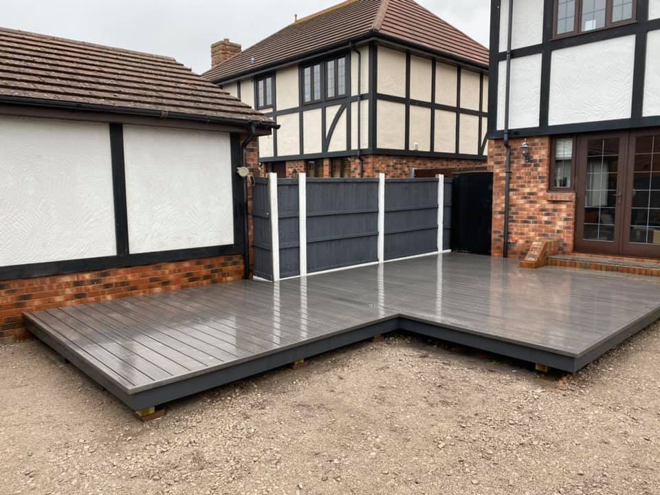 External Decking completed project